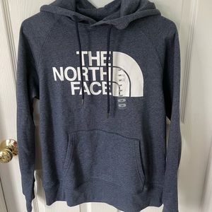 Blue North Face Hoodie, Size small
